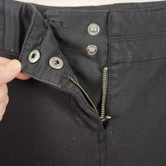 Title Nine “Kate” Pants Women’s SZ 8 Black Straight Leg Stretch Rayon Blend EUC - Picture 9 of 16